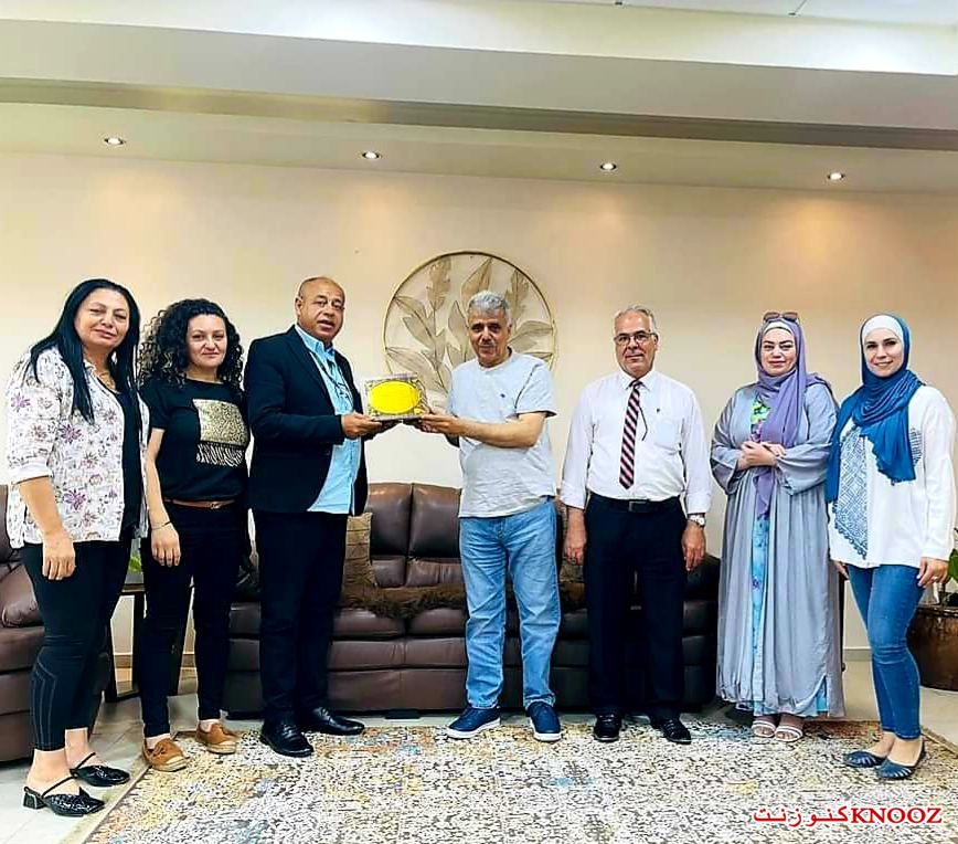  بوليتكنك فلسطين تستضيف وفداً من 